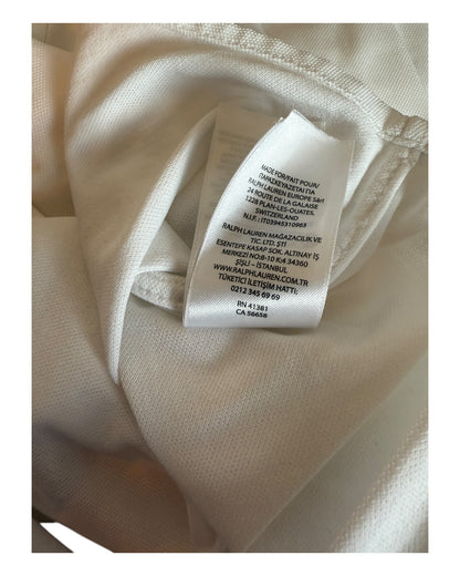 Polo Ralph Lauren Knit Oxfordhemd weiß Größe L