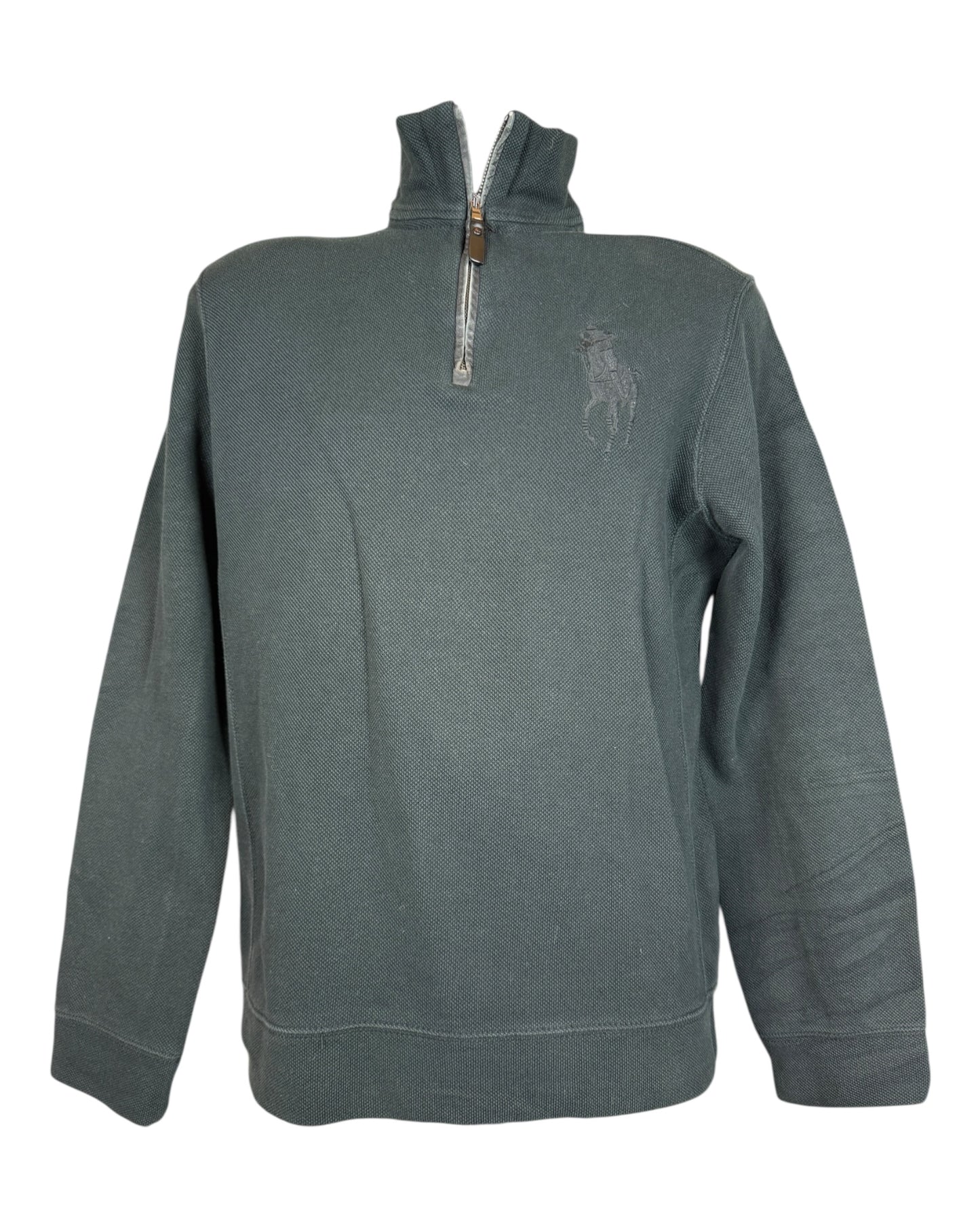 Polo Ralph Lauren Half Zip Pullover schwarz Größe M