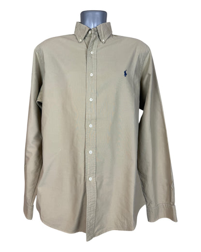 Polo Ralph Lauren Oxfordhemd beige Größe L