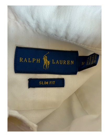 Polo Ralph Lauren Kurzarm Bluse weiß Größe M