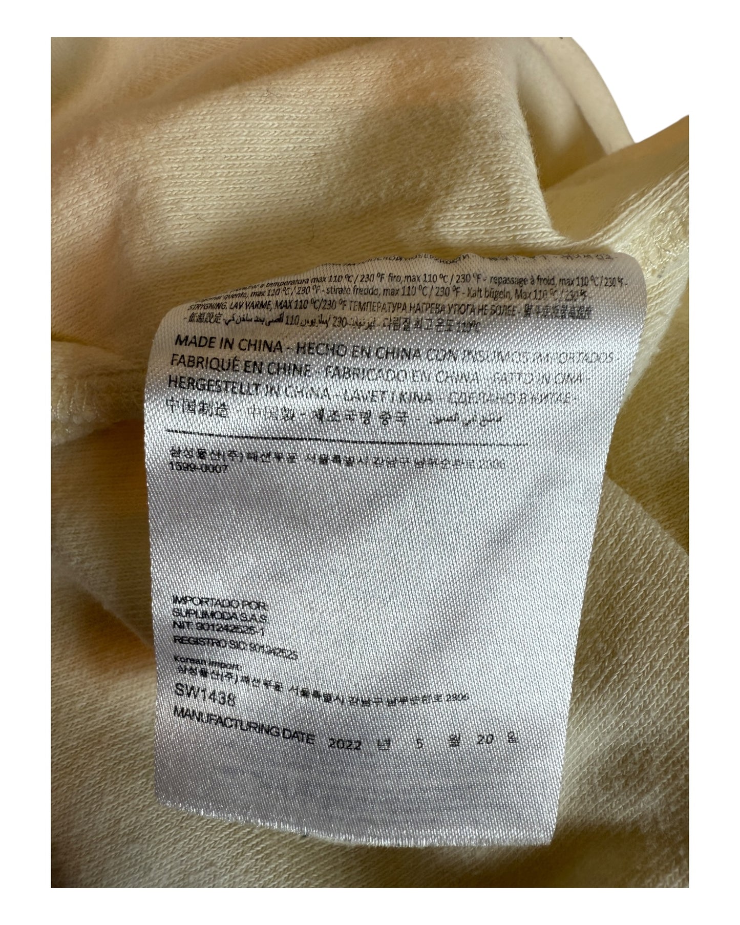 SuitSupply Poloshirt creme Größe L