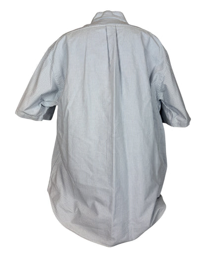 Polo by Ralph Lauren Kurzarmhemd blau weiß gestreift Größe XL