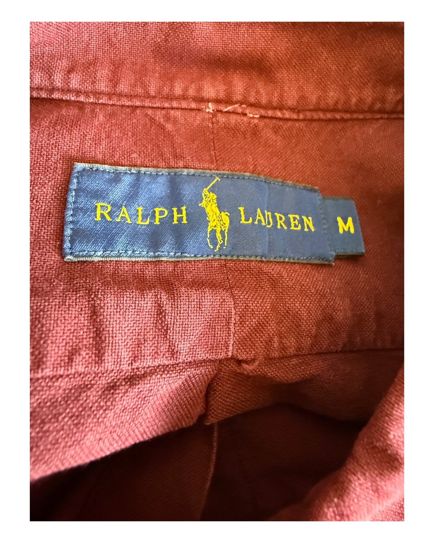 Polo Ralph Lauren Oxfordhemd bordeauxrot Größe M
