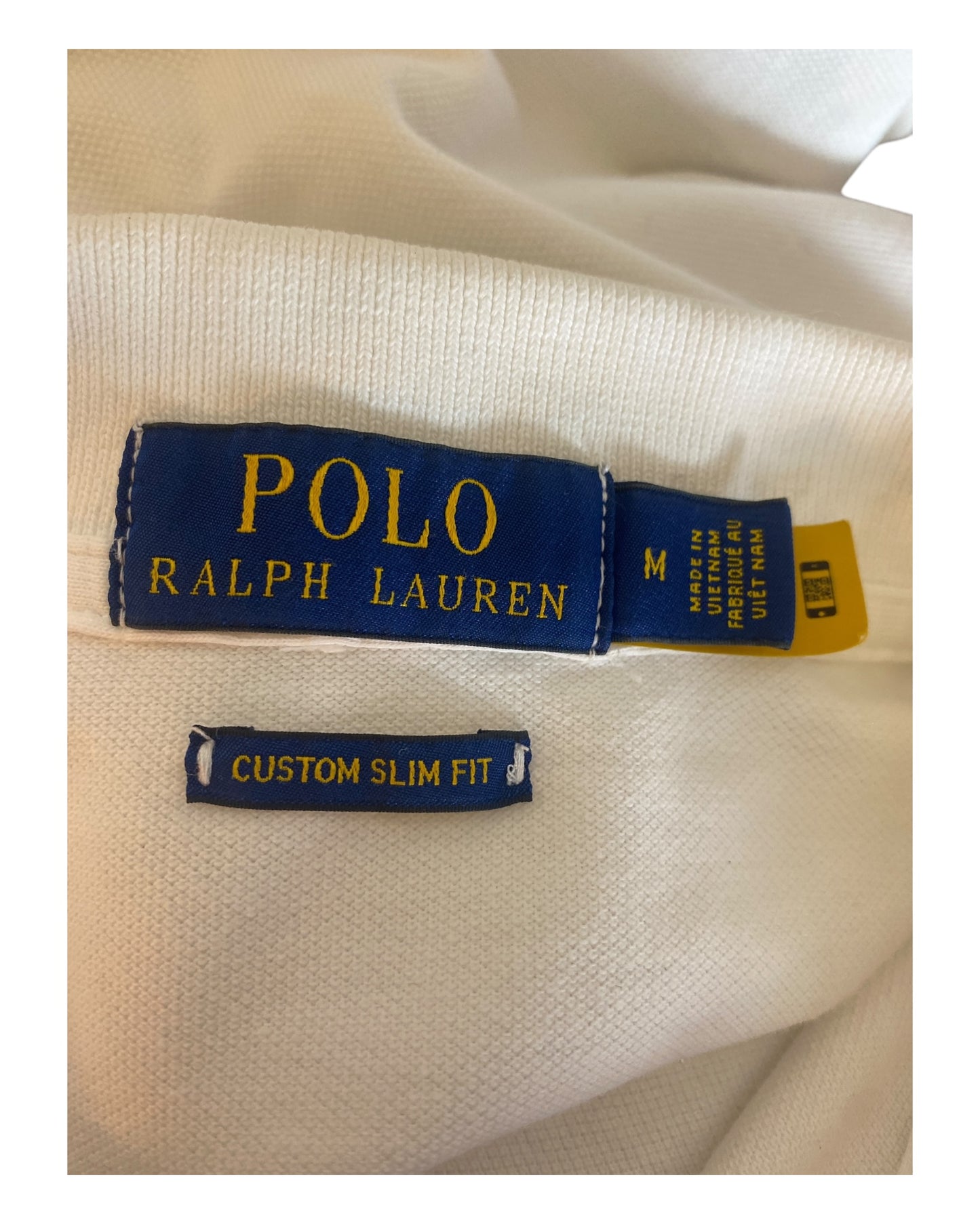 Polo Ralph Lauren Poloshirt weiß Größe M
