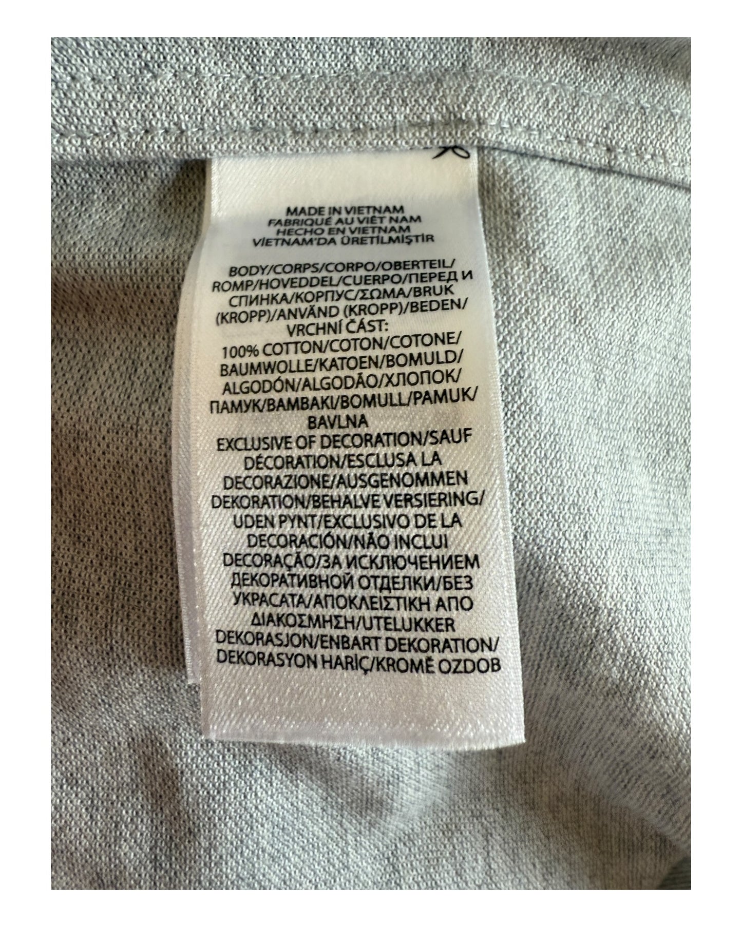 Polo Ralph Lauren Knit Oxfordhemd grau Größe L