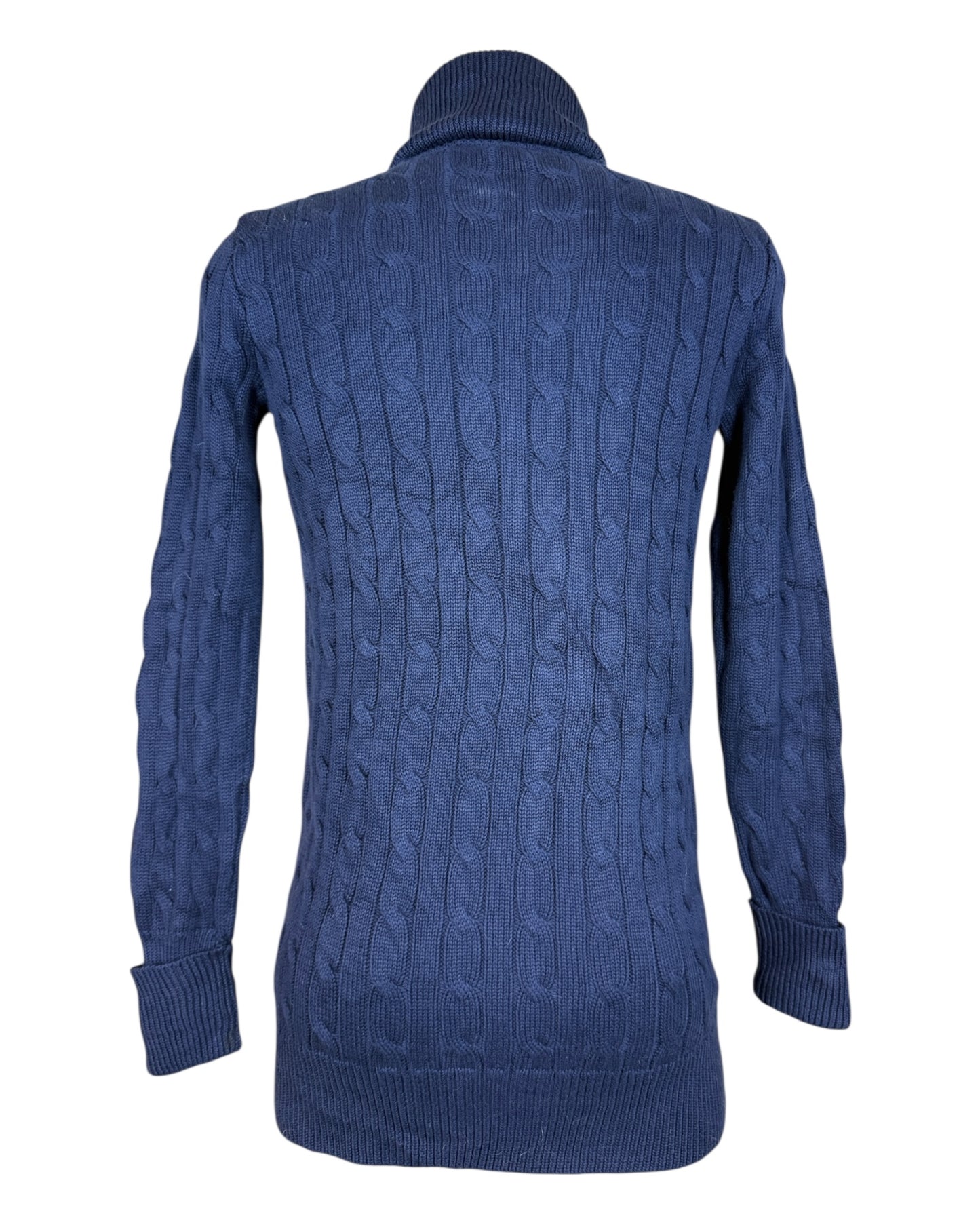 Polo Ralph Lauren Zopfmuster Pullover marineblau Größe L