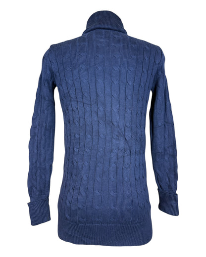 Polo Ralph Lauren Zopfmuster Pullover marineblau Größe L