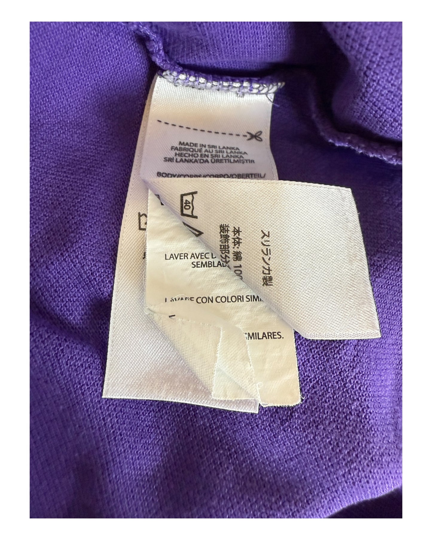 Polo Ralph Lauren Poloshirt violett Größe L