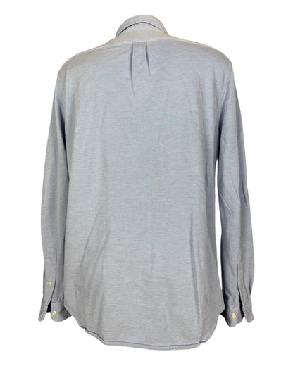 Polo Ralph Lauren Knit Oxfordhemd hellblau Größe L