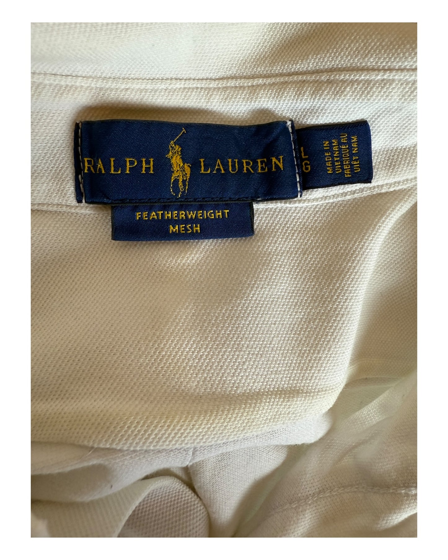 Polo Ralph Lauren Hemd weiß Größe L