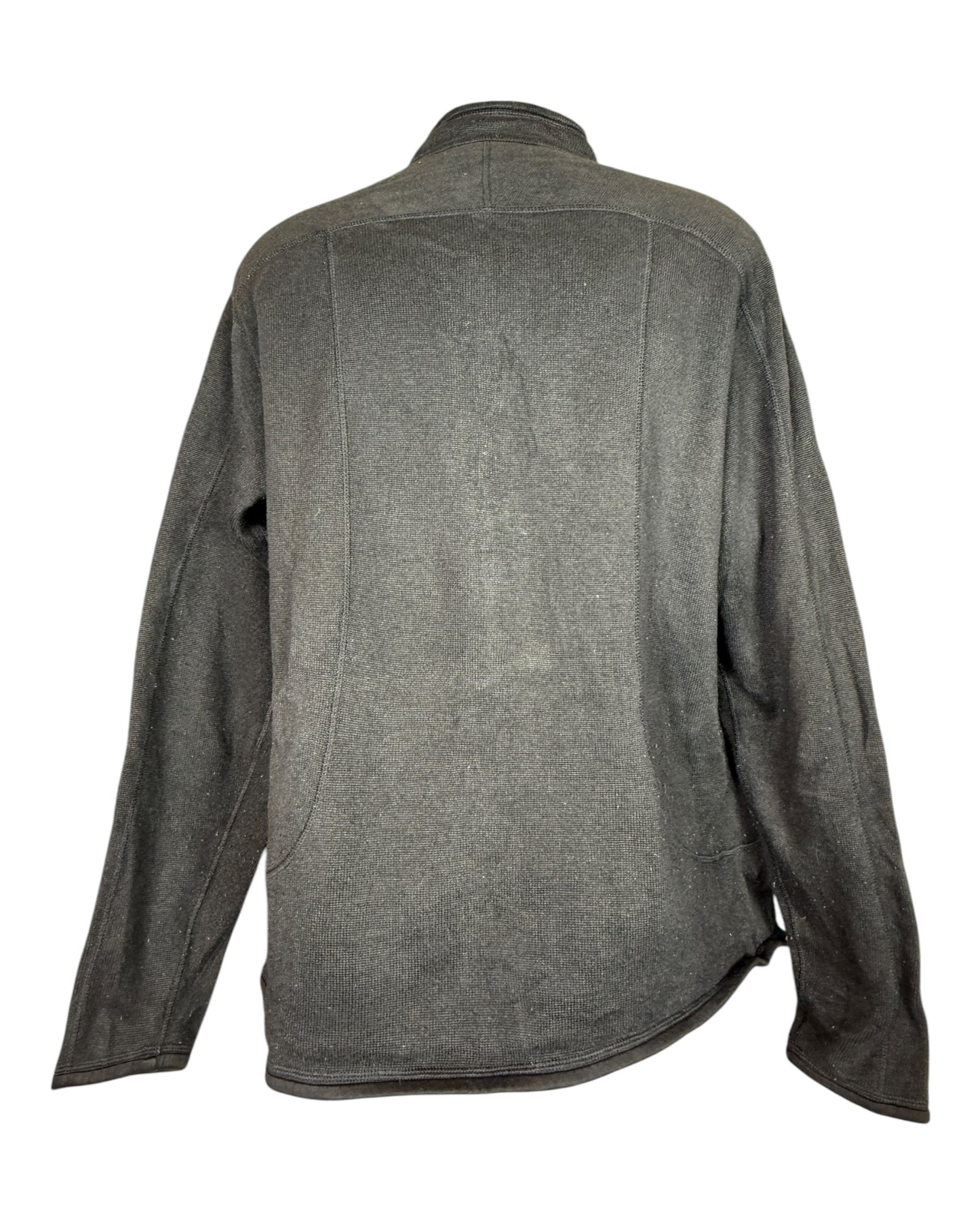 Patagonia Fleece Jacke Pullover schwarz Größe XL