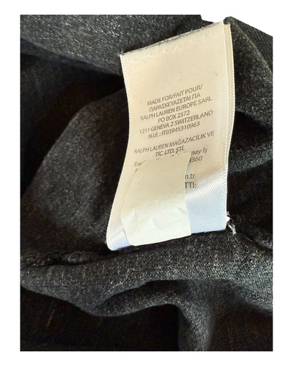 Polo Ralph Lauren Poloshirt schwarz meliert Größe L
