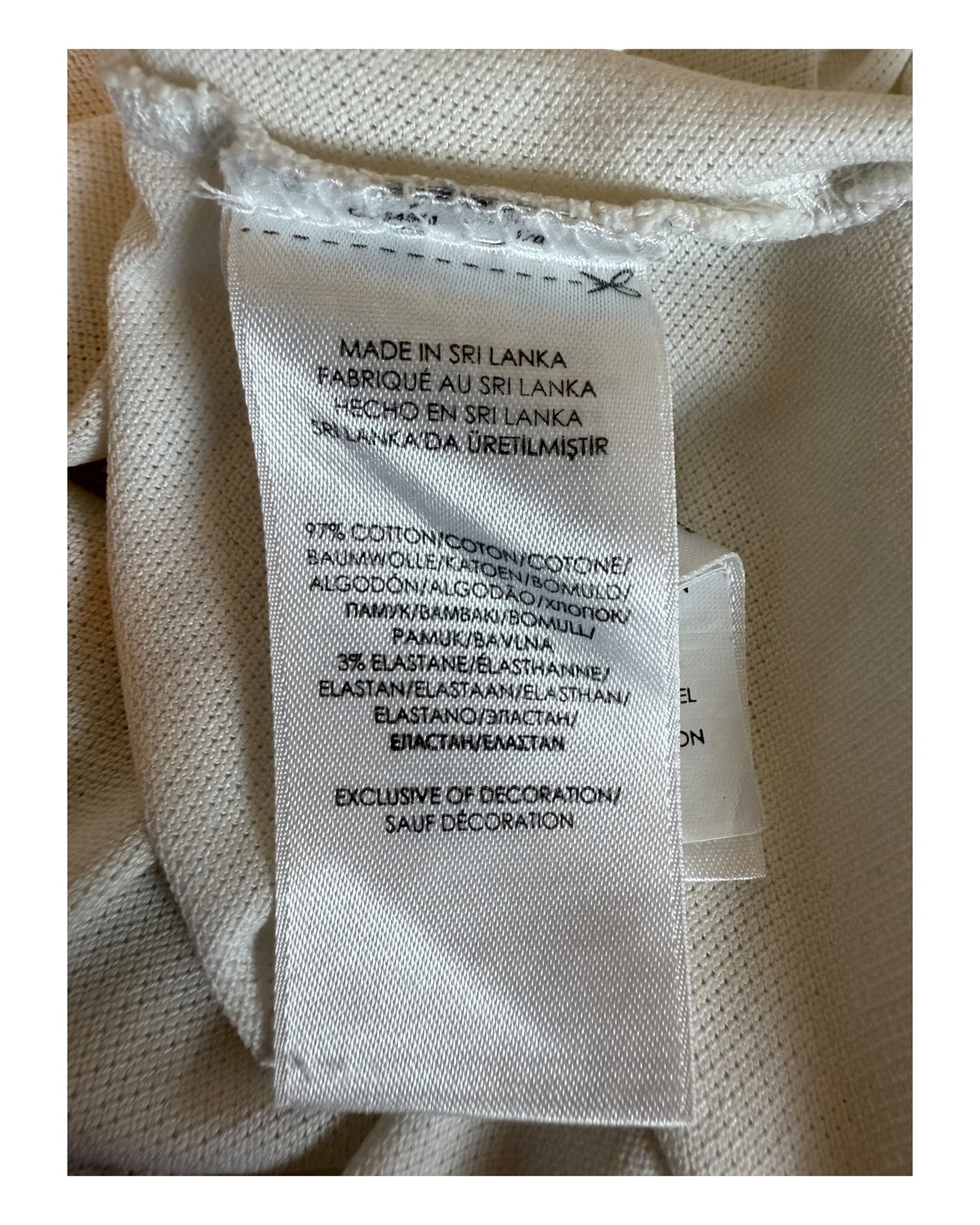 Polo Ralph Lauren Poloshirt weiss Größe L