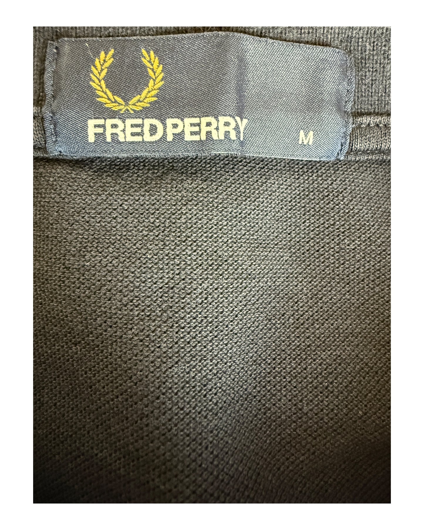 Fred Perry Poloshirt marineblau Größe M