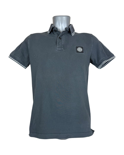 Stone Island Poloshirt grau Größe M