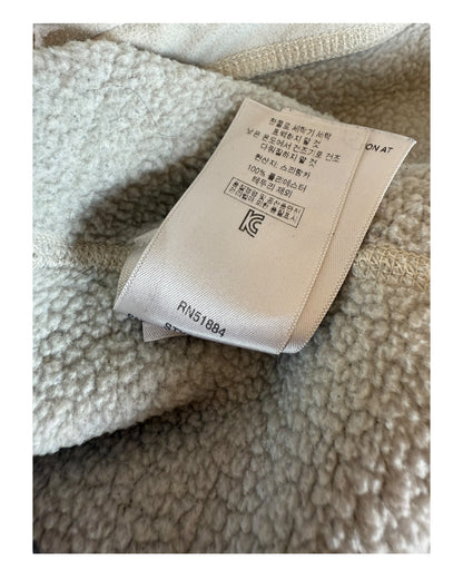 Patagonia Fleece Jacke creme weiß Größe L