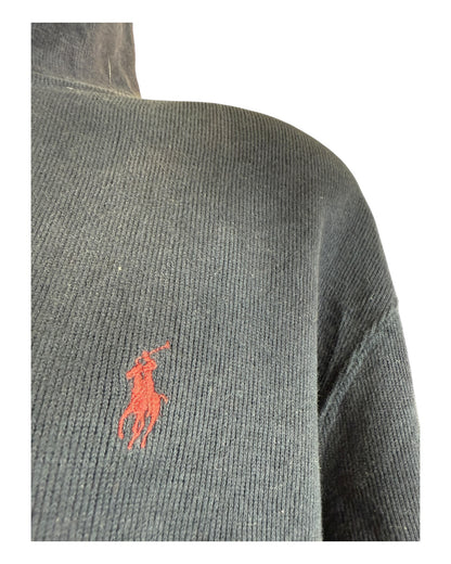 Polo Ralph Lauren Half Zip Pullover marineblau Größe XL