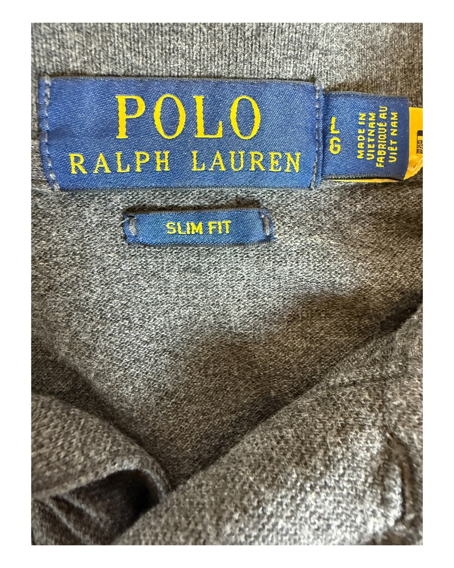 Polo Ralph Lauren Poloshirt grau Größe L