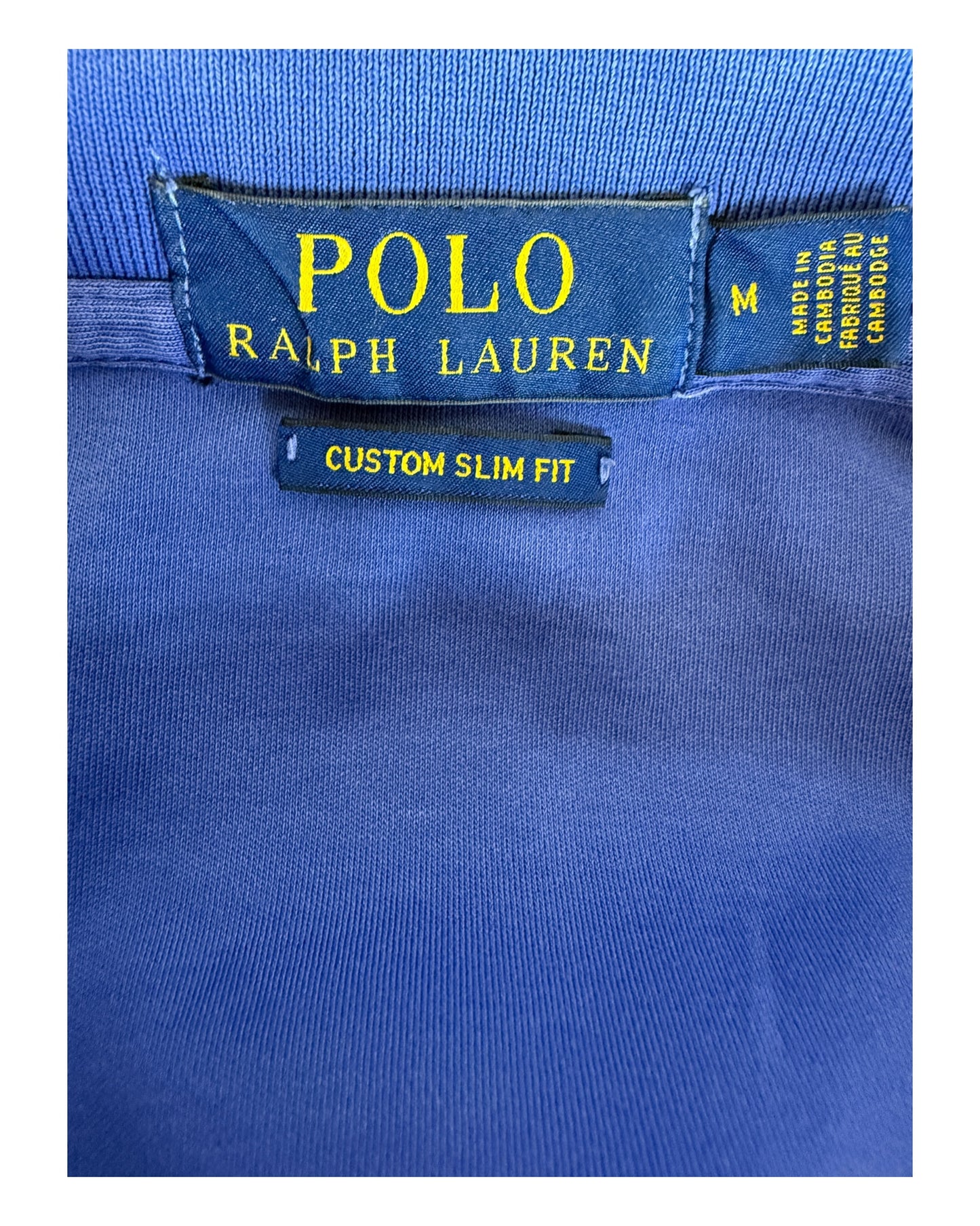 Polo Ralph Lauren Poloshirt blau Größe M