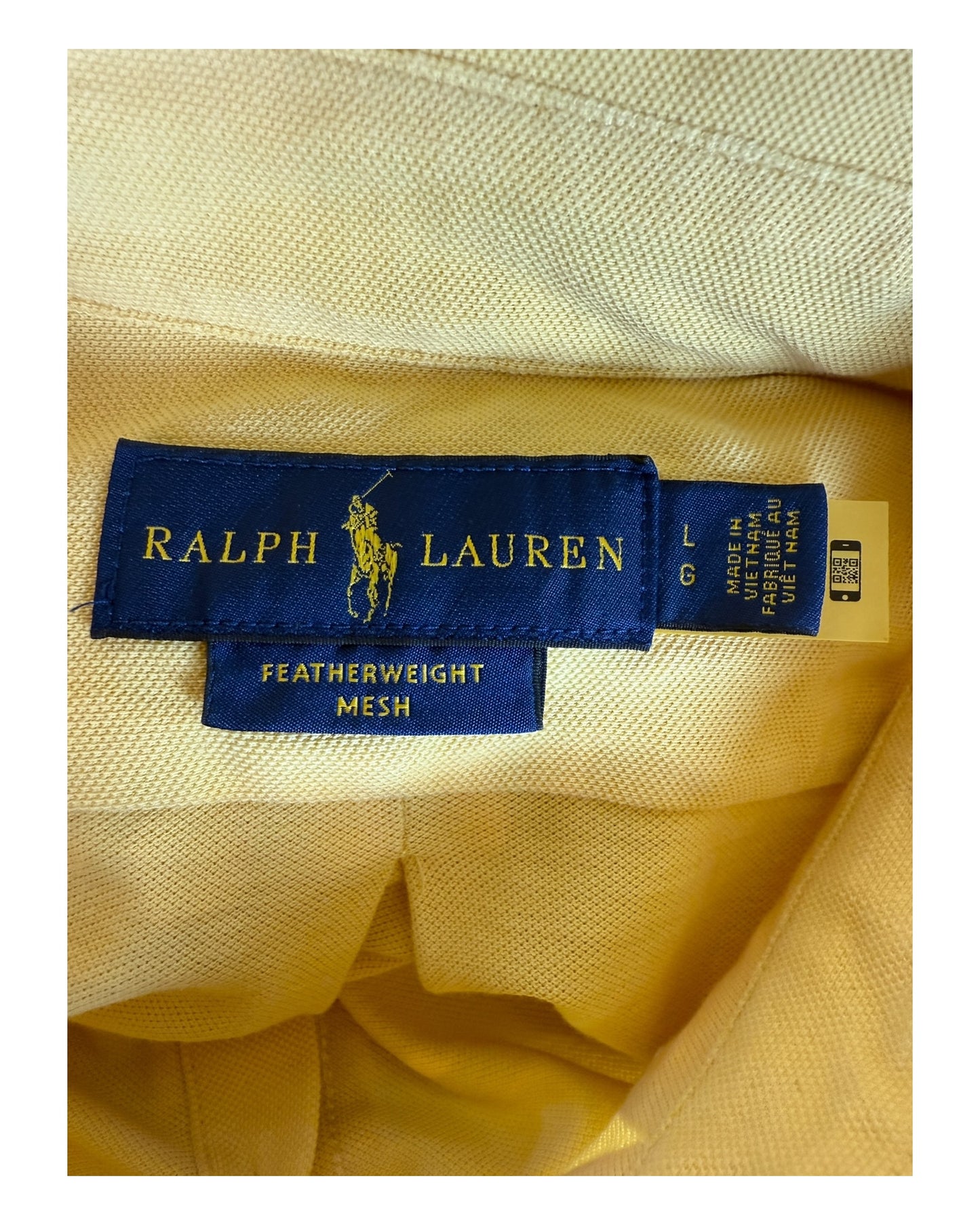 Polo Ralph Lauren Hemd gelb Größe L