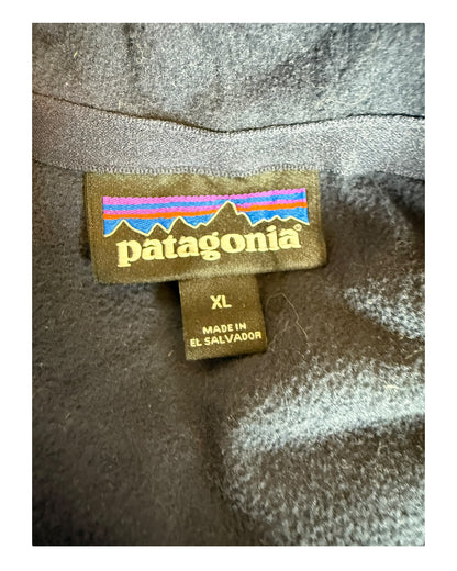 Patagonia Fleece Half Zip Pullover marineblau Größe XL