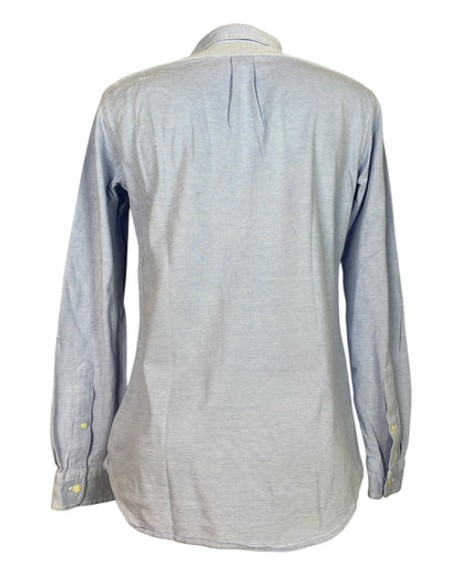 Polo Ralph Lauren Knit Oxfordhemd Bluse hellblau Größe M