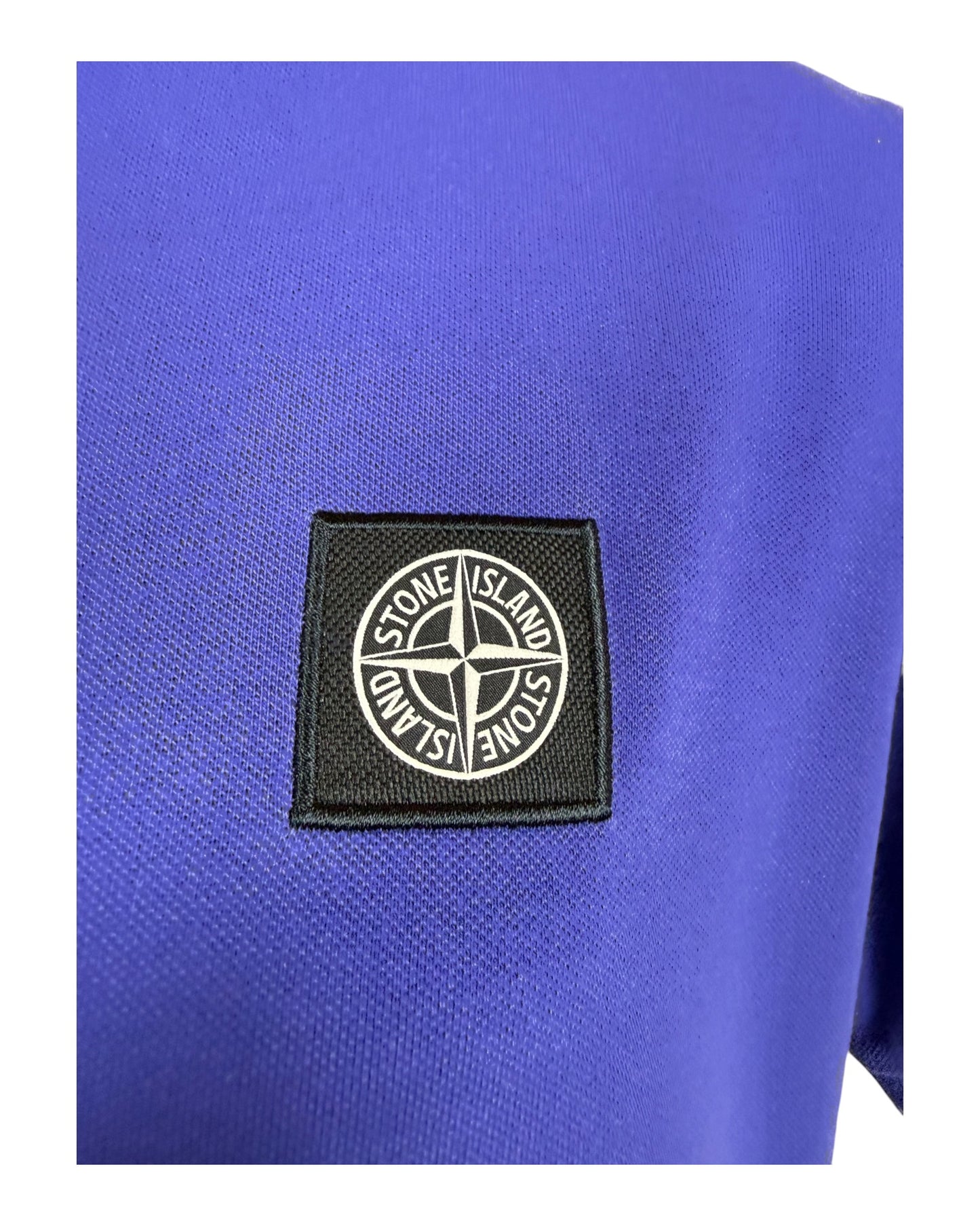 Stone Island Poloshirt Lila Größe L