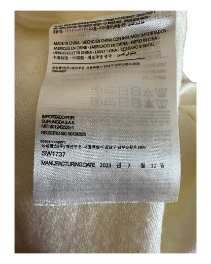 SuitSupply Half Zip Pullover creme Größe L