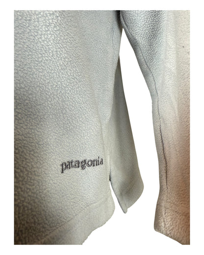 Patagonia Fleece Half Zip Pullover hellblau Größe S