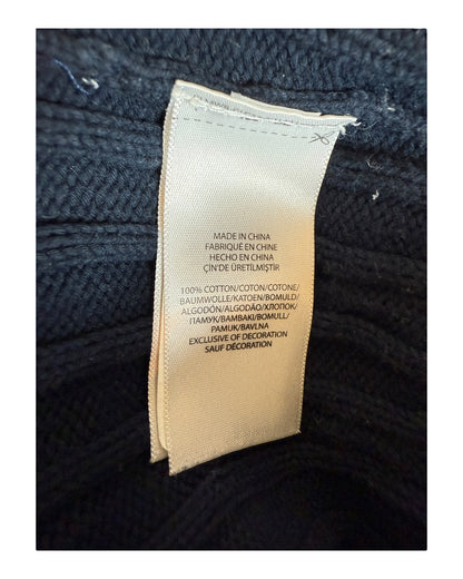 Polo Ralph Lauren Zopfmuster Cardigan marineblau Größe M