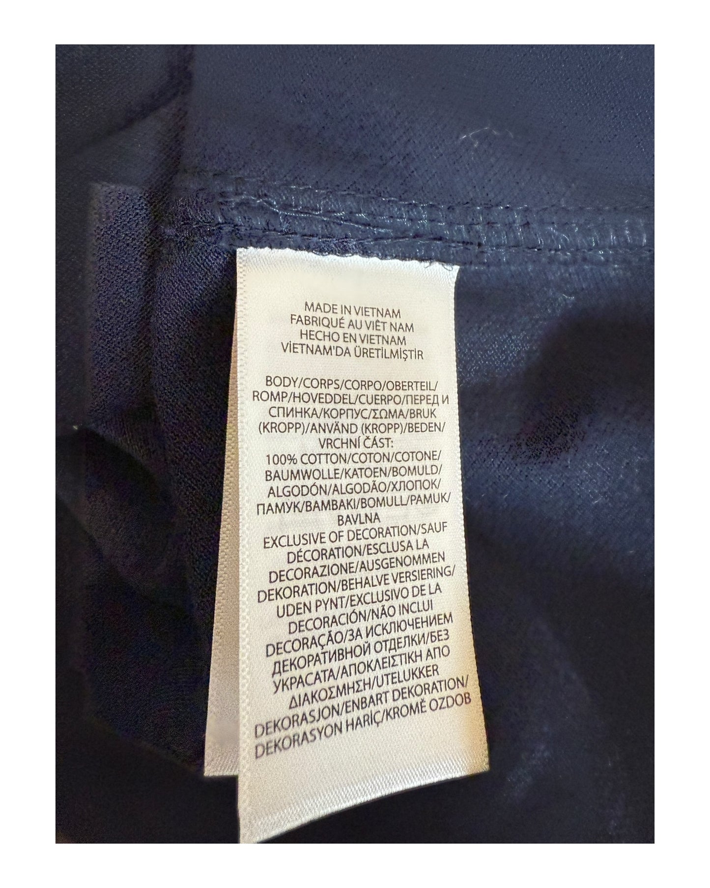 Polo Ralph Lauren Hemd marineblau Größe L