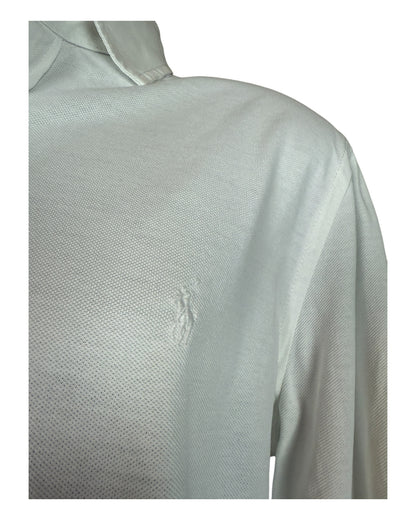 Polo Ralph Lauren Knit Oxfordhemd weiß Größe L