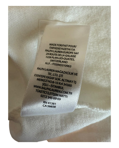 Polo Ralph Lauren Poloshirt weiß Größe M