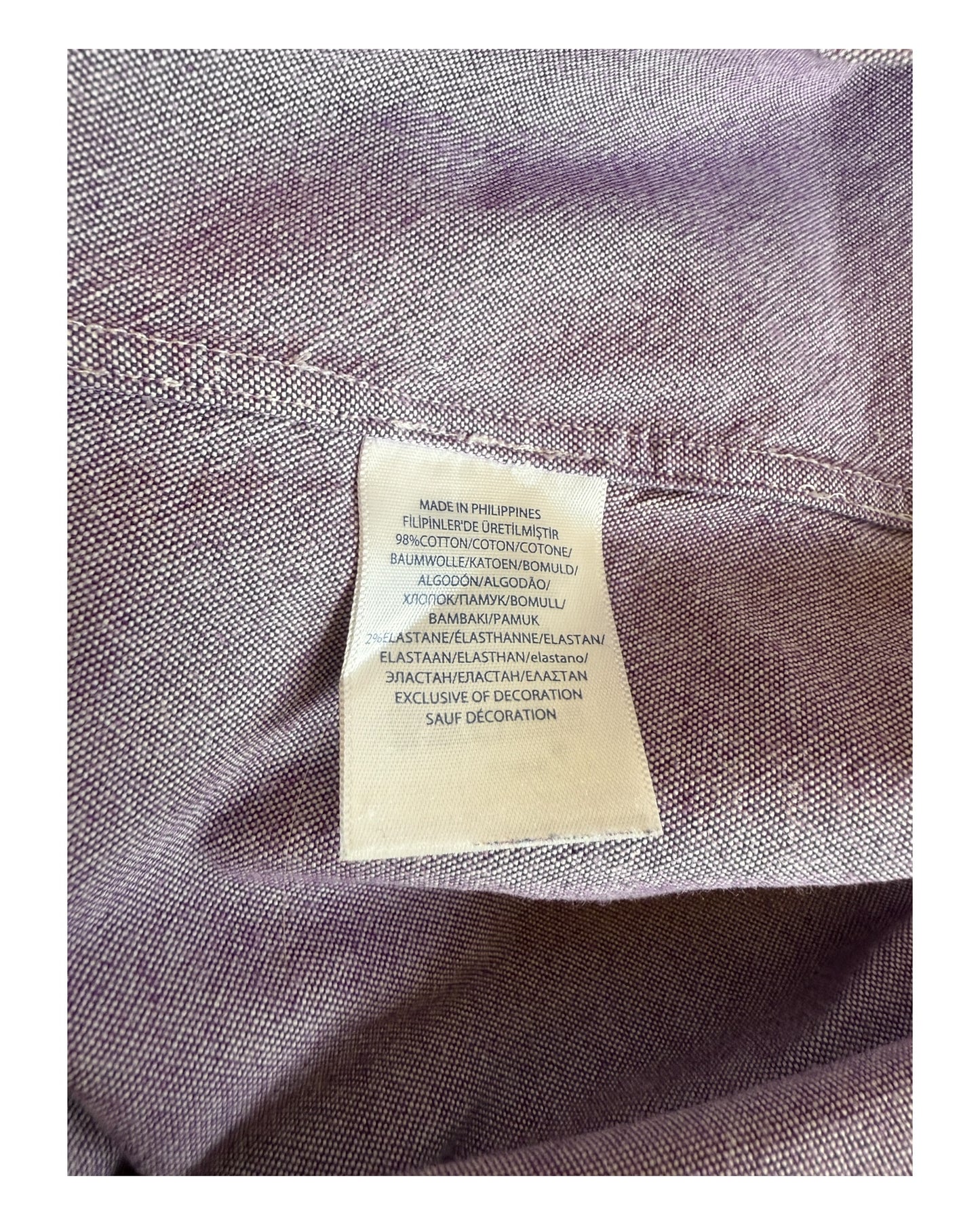 Polo Ralph Lauren Oxfordhemd flieder Größe L
