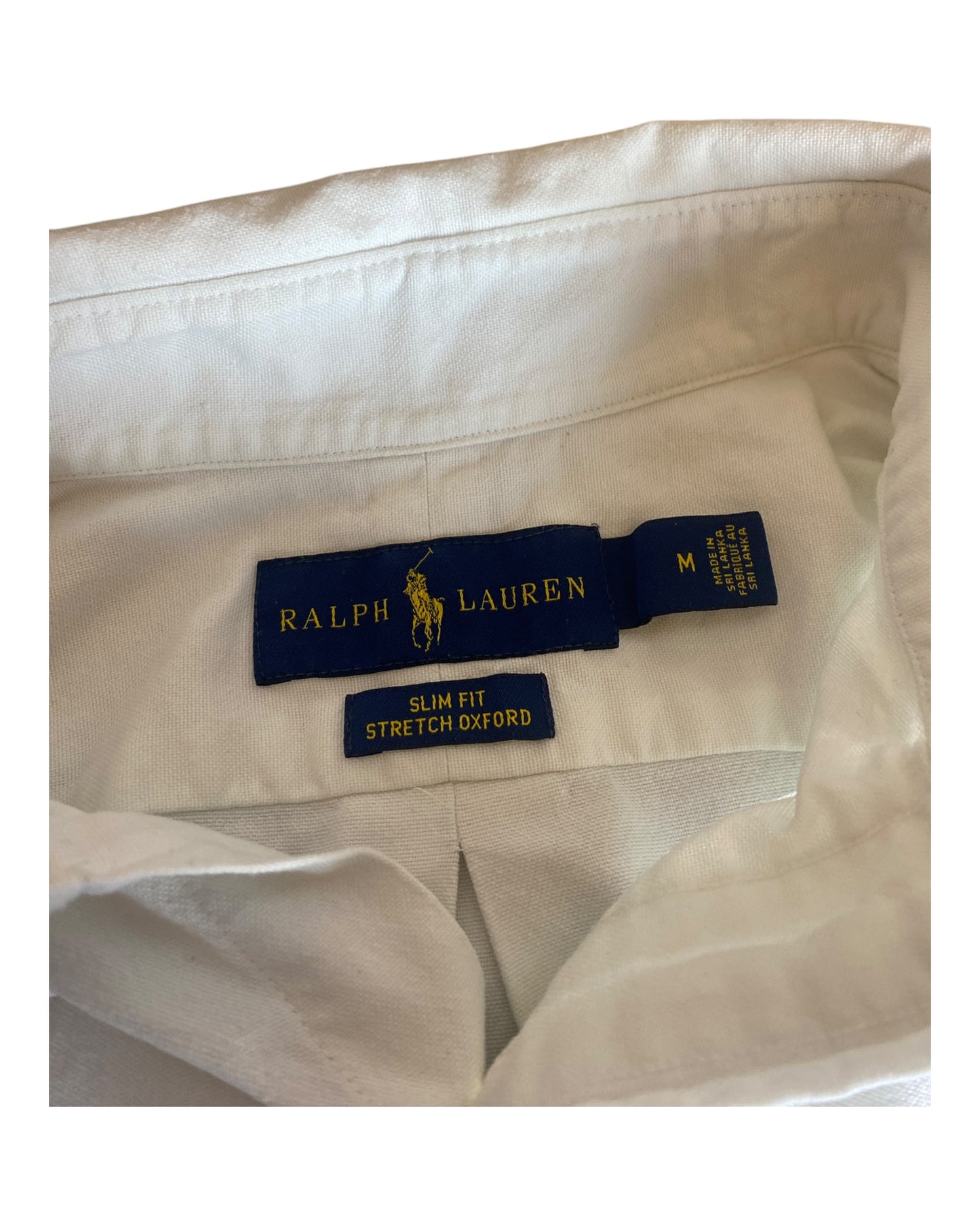 Polo Ralph Lauren Oxfordhemd weiß Größe M