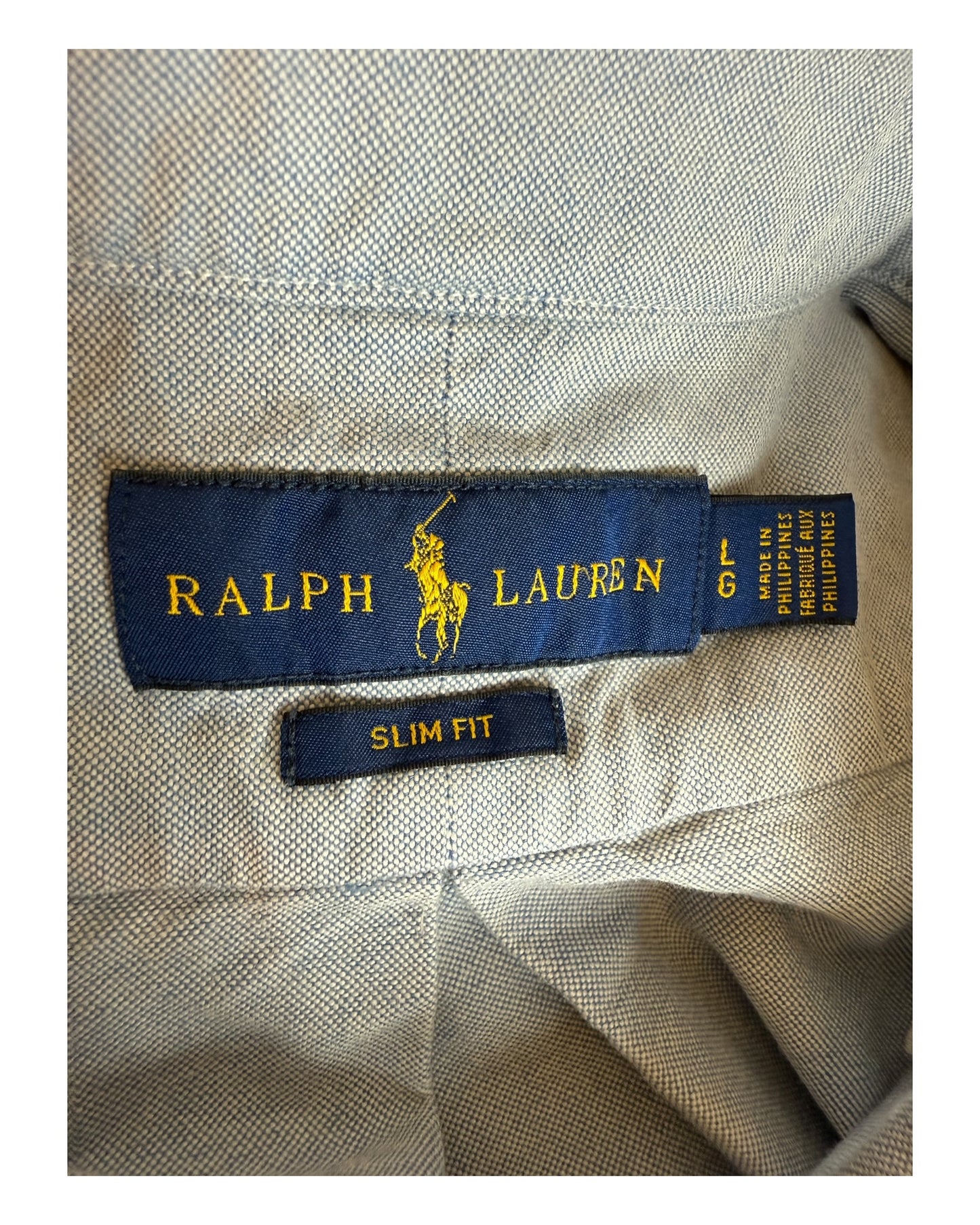Polo Ralph Lauren Oxfordhemd hellblau Größe L