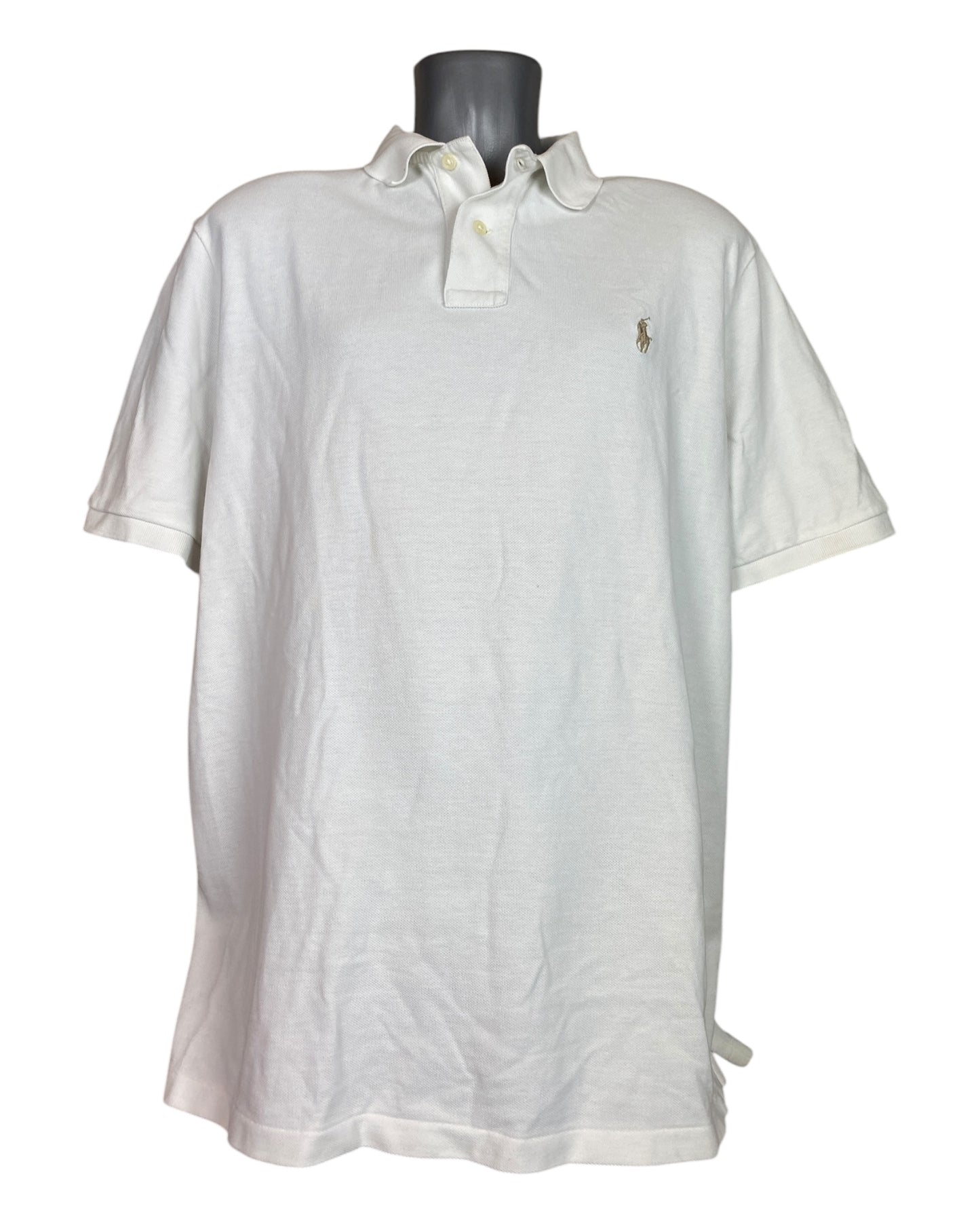 Polo Ralph Lauren Poloshirt weiß Größe L/XL