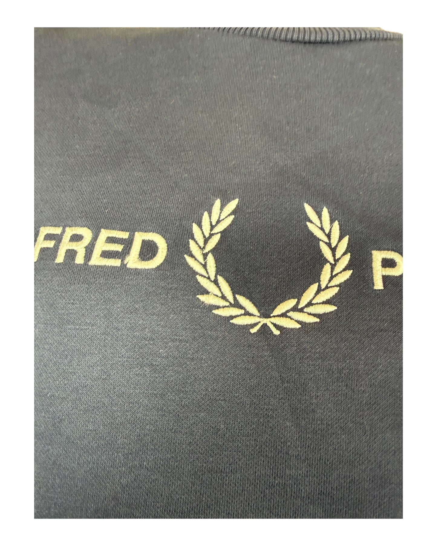 Fred Perry Pullover marineblau Größe M