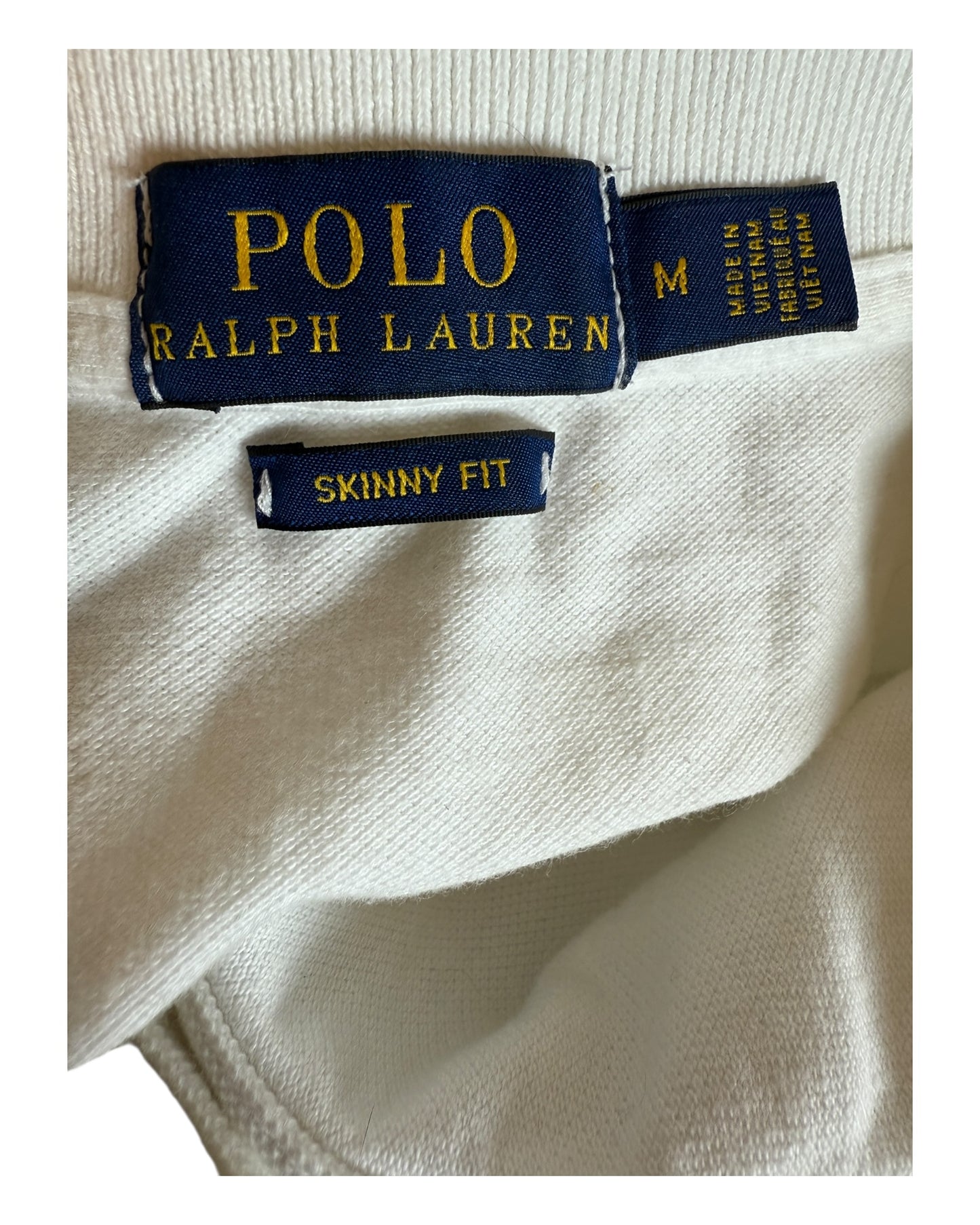 Polo Ralph Lauren Poloshirt weiß Größe M