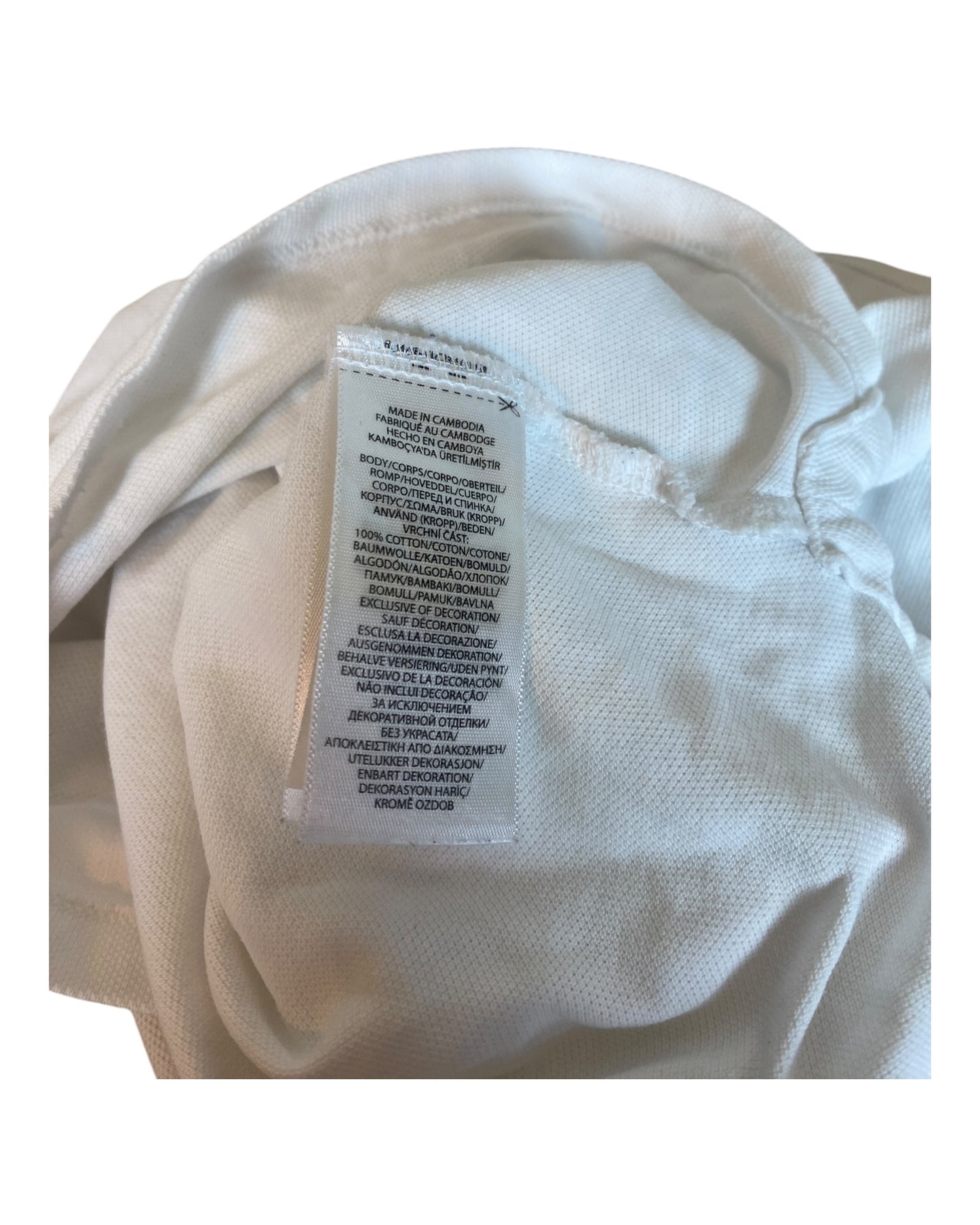 Polo Ralph Lauren Poloshirt weiß Größe M