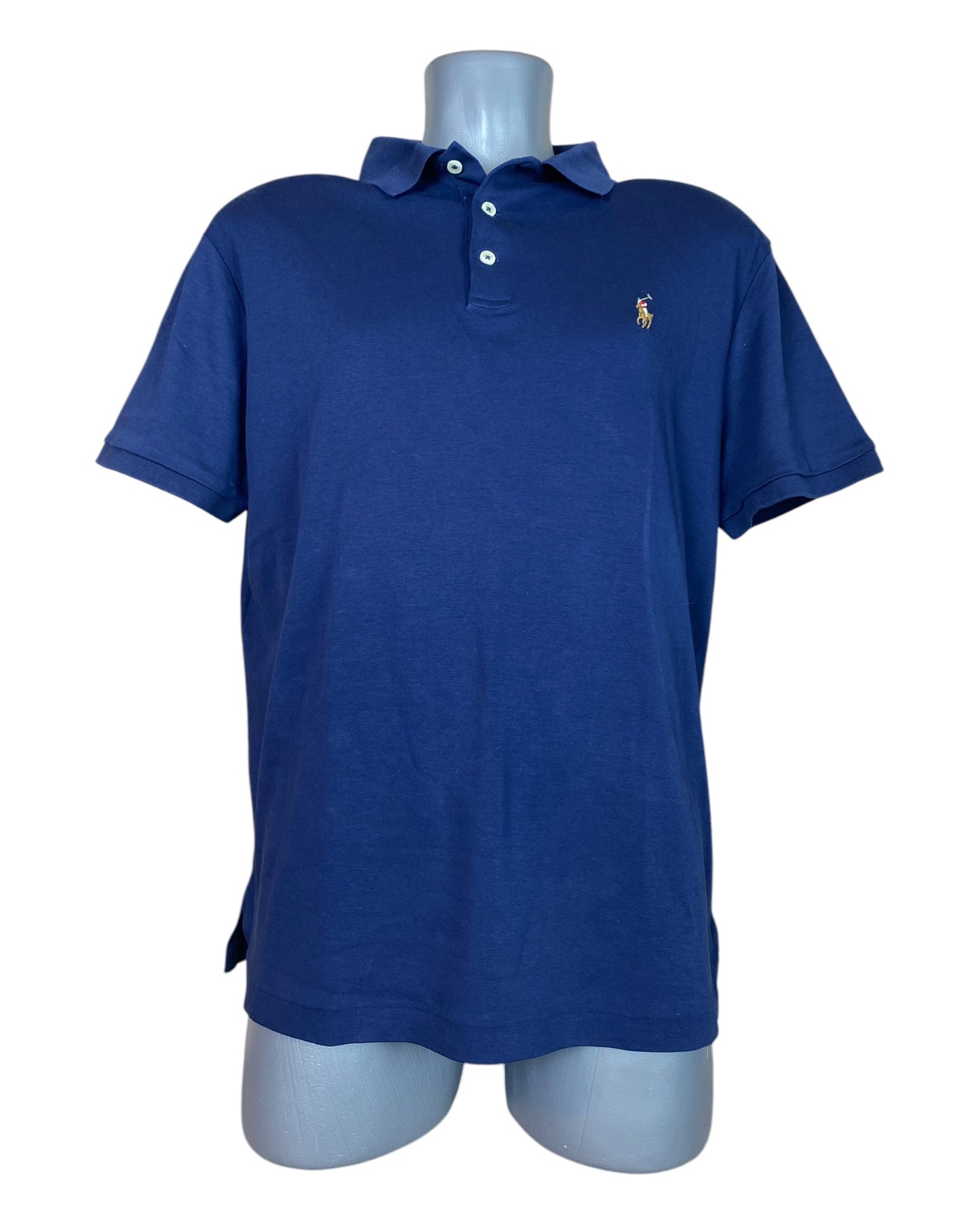 Polo Ralph Lauren Poloshirt marineblau Größe L