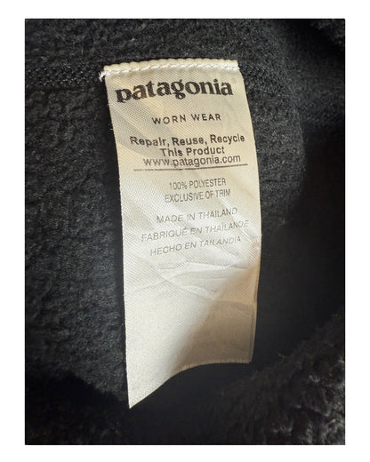 Patagonia Fleece Jacke schwarz Größe M