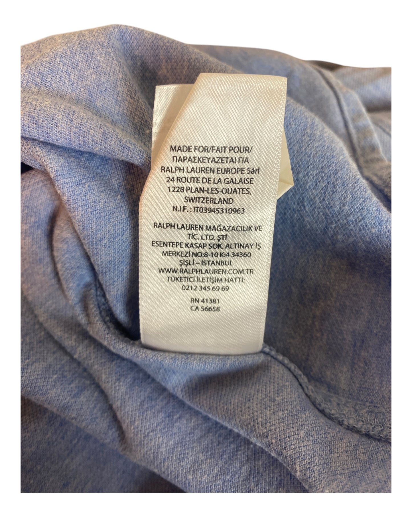 Polo Ralph Lauren Hemd hellblau Größe M