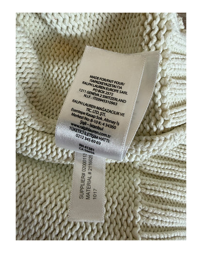 Polo Ralph Lauren Strickpullover weiß Größe S