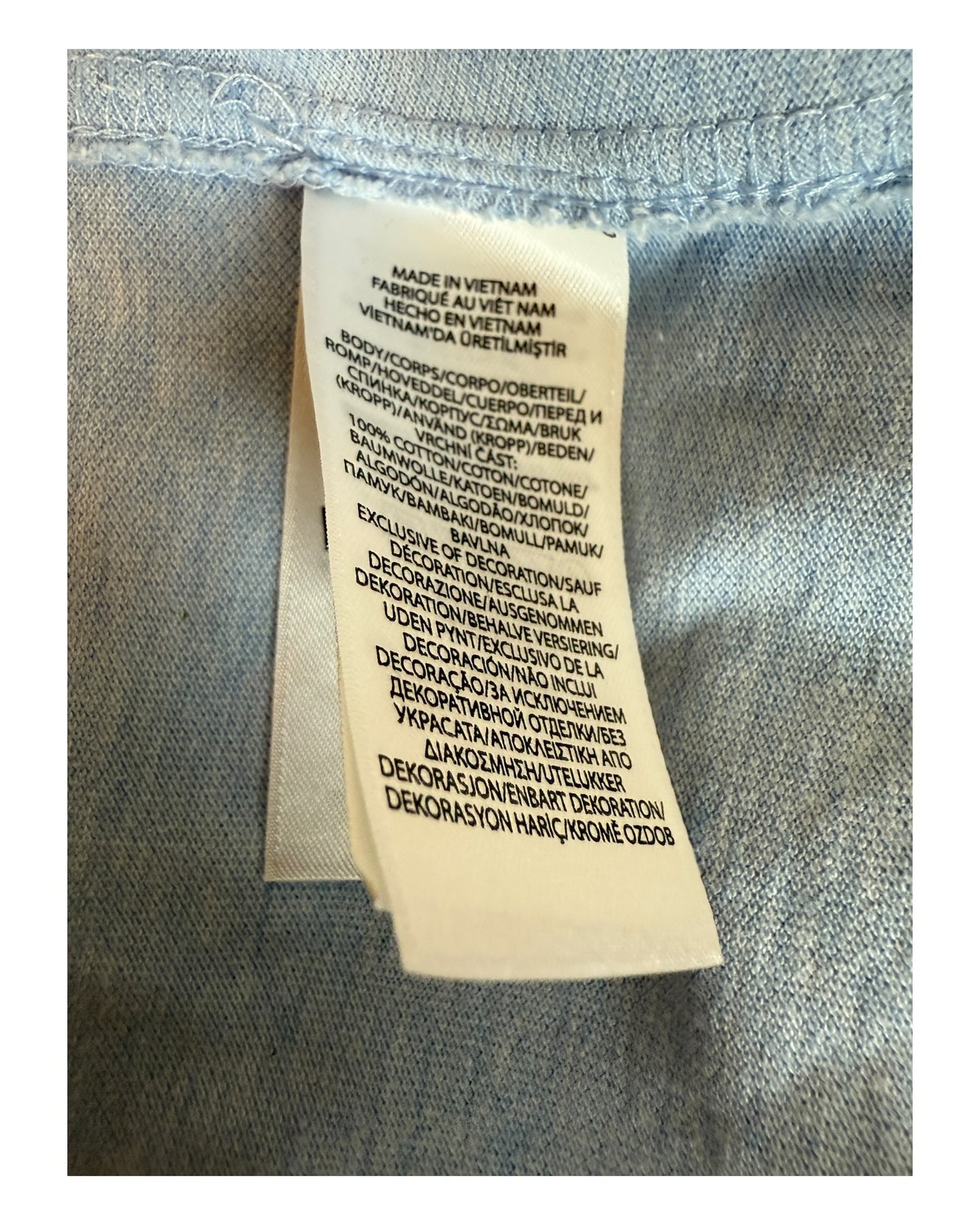 Polo Ralph Lauren Hemd hellblau Größe L