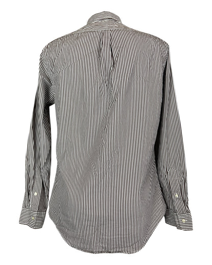 Polo Ralph Lauren Hemd braun weiß gestreift Größe M