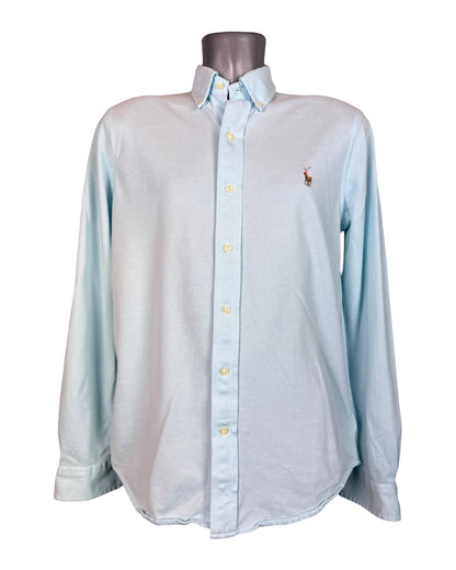 Polo Ralph Lauren Knit Oxfordhemd türkis Größe M