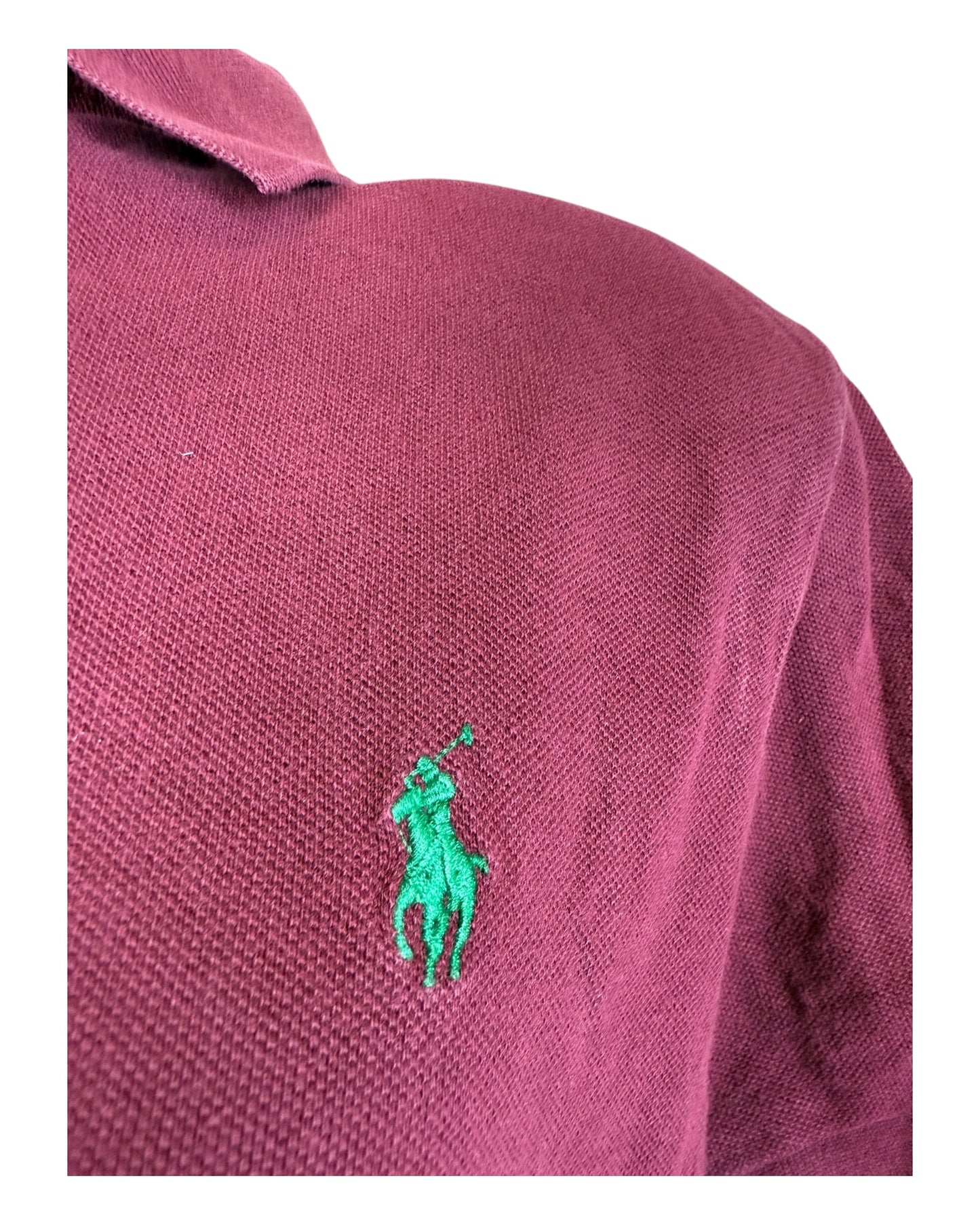 Polo Ralph Lauren Poloshirt bordeauxrot Größe L