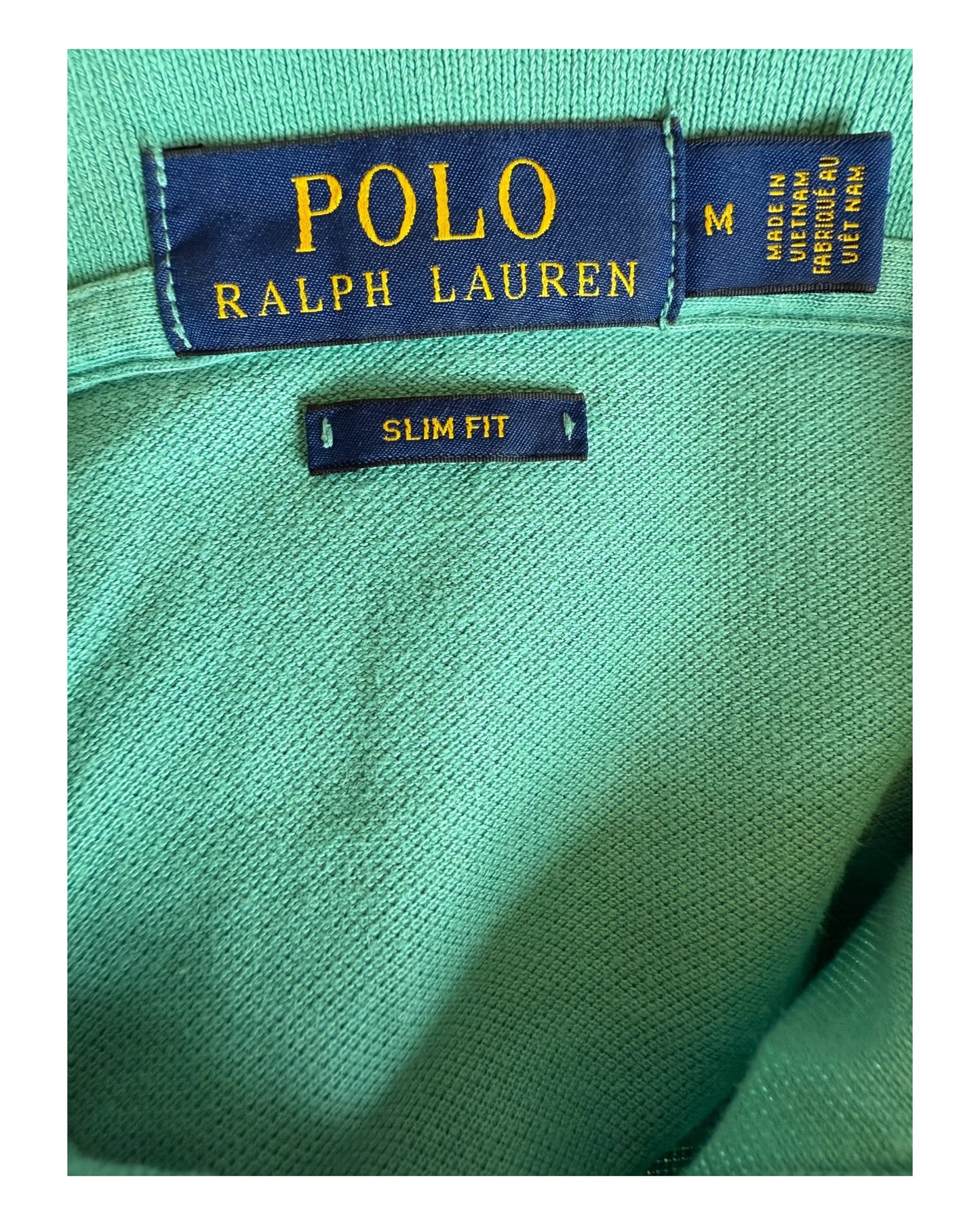 Polo Ralph Lauren Poloshirt türkis/grün Größe M