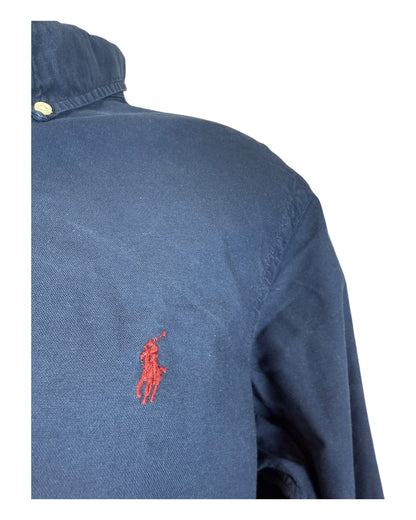 Polo Ralph Lauren Oxfordhemd marineblau Größe L